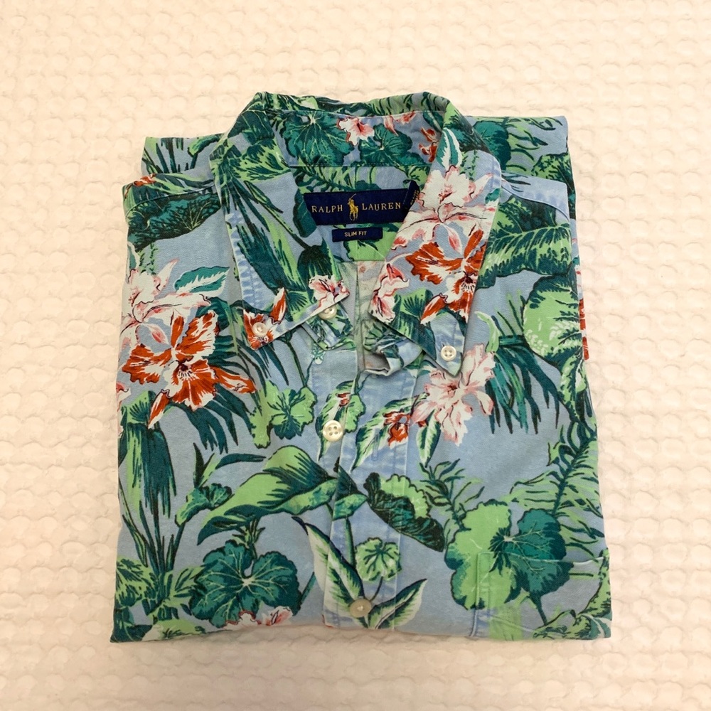 Ralph Lauren Slim Fit Hawaiian Shirt